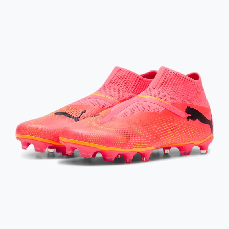 Kopačky PUMA Future 7 Match+ LL FG/AG sunset glow/puma black/sun stream 10