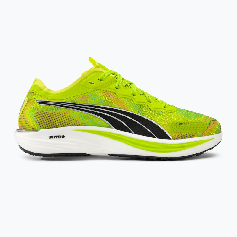 Pánska bežecká obuv PUMA Liberate Nitro 2 Psychedelic Rush green 2