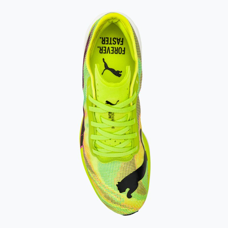 Pánska bežecká obuv PUMA Deviate Nitro Elite 2 Psychedelic Rush green 5
