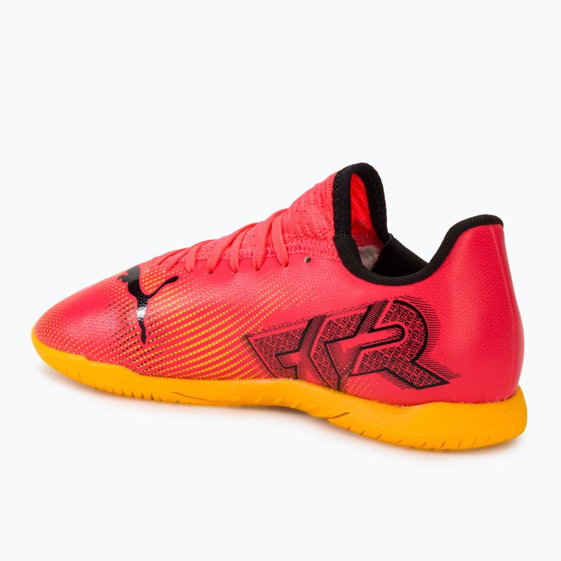 Detské kopačky PUMA Future 7 Play IT sunset glow/puma black/sun stream 3