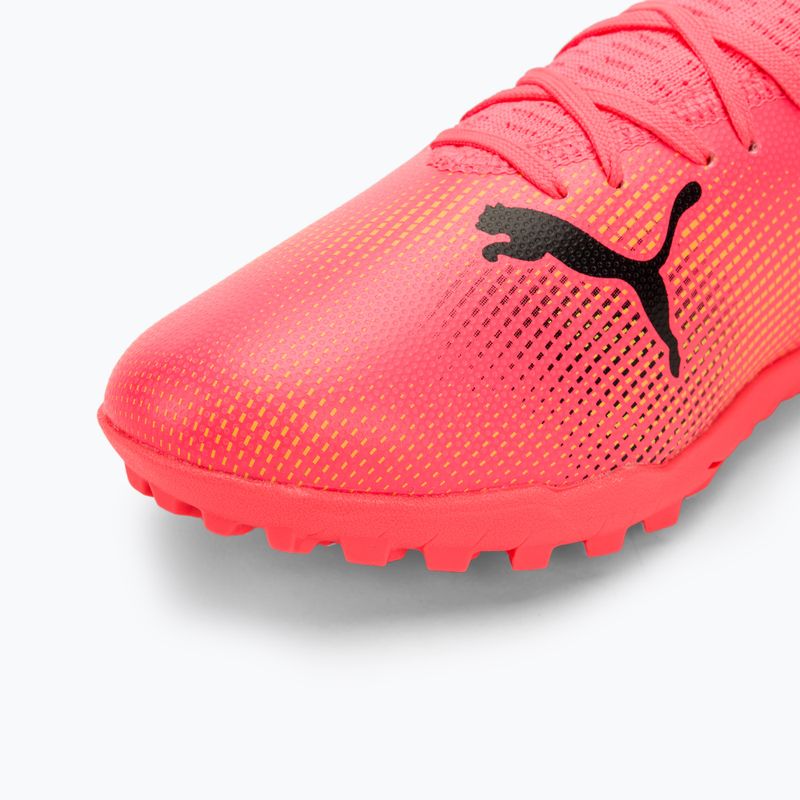 Kopačky PUMA Future 7 Play TT kopačky sunset glow/puma black/sun stream 7