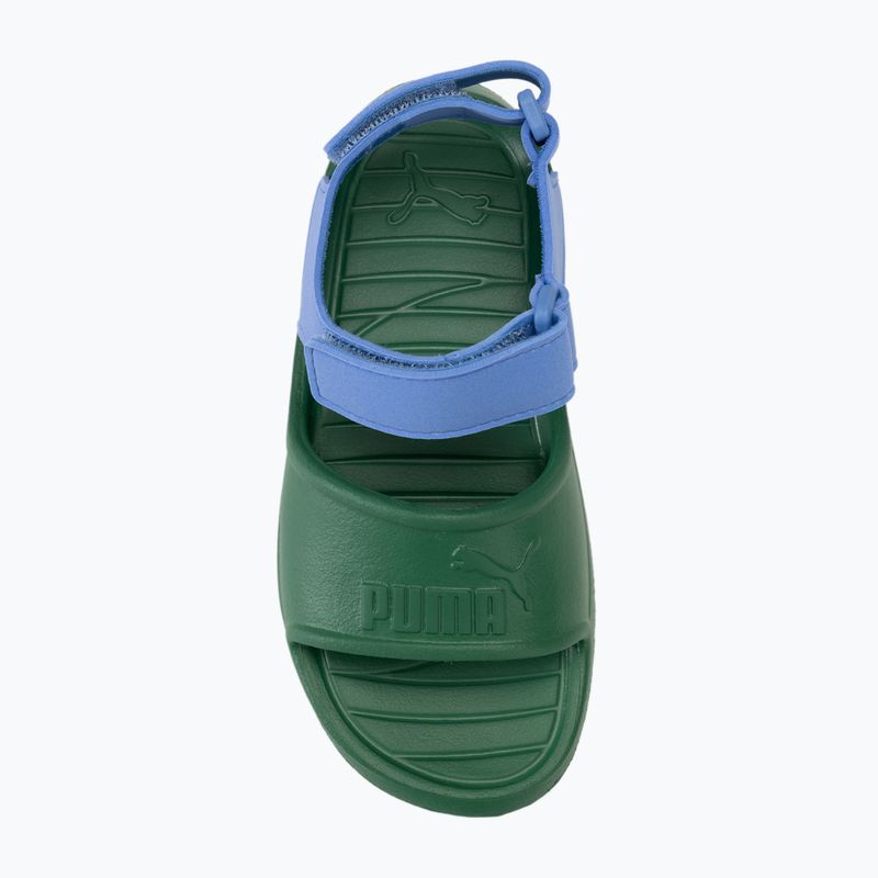 Detské sandále PUMA Divecat v2 Injex PS vine/blue skies 5