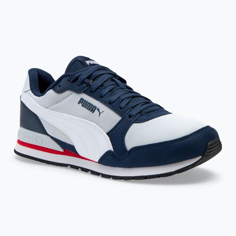 Obuv  PUMA ST Runner v3 Mesh silver mist/white/club navy/for all time red/black