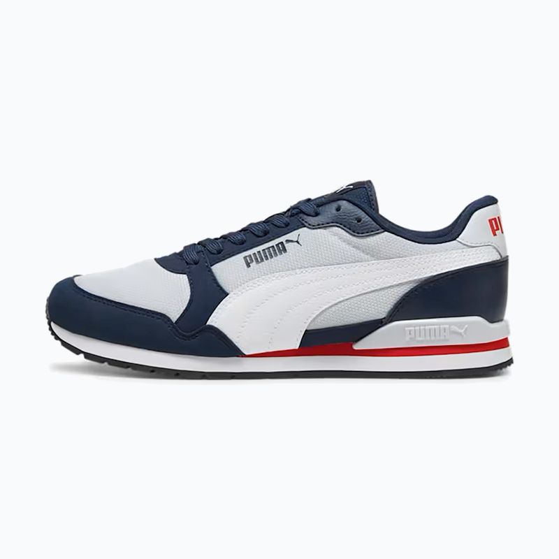 Obuv  PUMA ST Runner v3 Mesh silver mist/white/club navy/for all time red/black 8