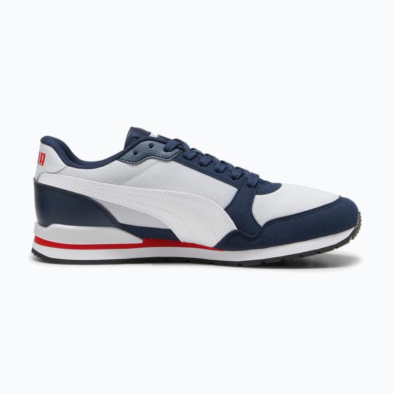 Obuv  PUMA ST Runner v3 Mesh silver mist/white/club navy/for all time red/black 9