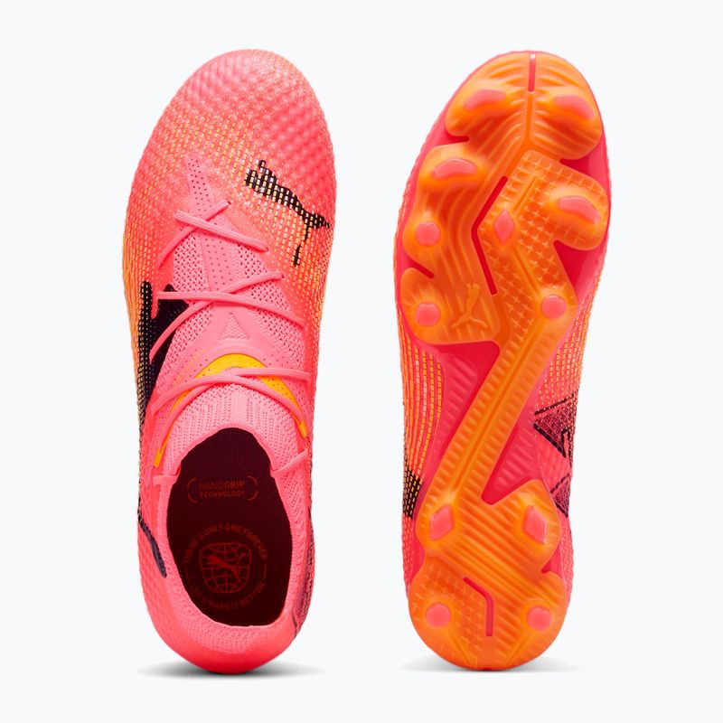 Futbalové kopačky PUMA Future 7 PRO+ FG/AG sunset glow/puma black/sun stream 11
