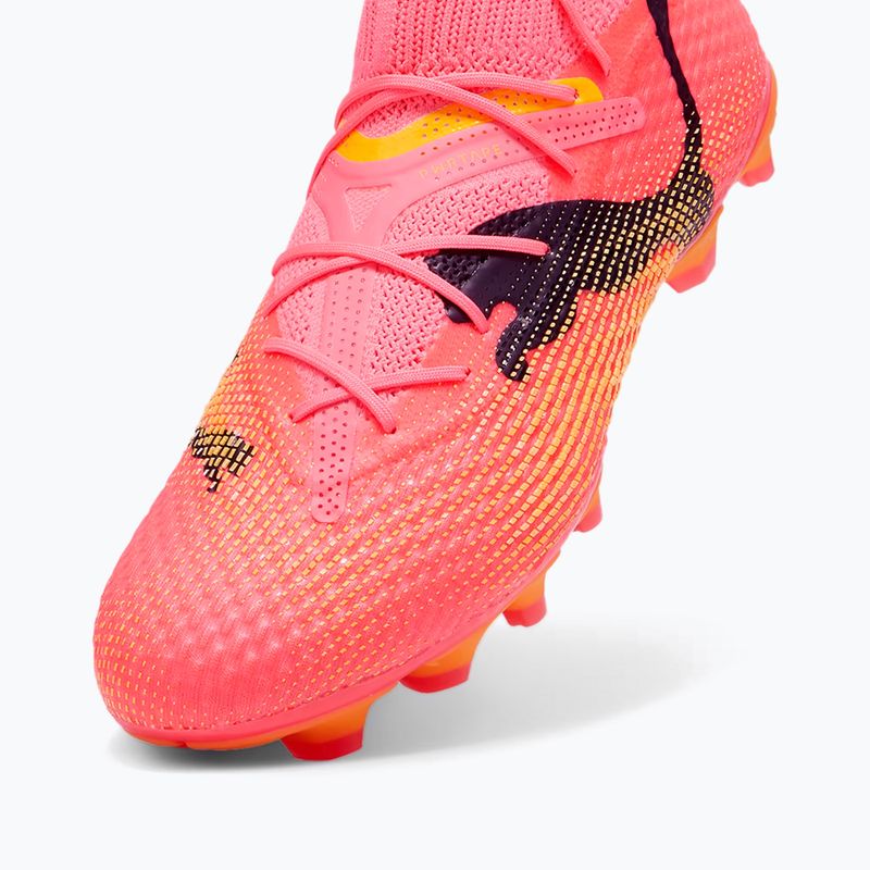 Futbalové kopačky PUMA Future 7 PRO+ FG/AG sunset glow/puma black/sun stream 12