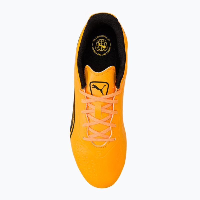 Futbalové kopačky PUMA King Match Fg/Ag sun stream/puma black/sunset glow 5