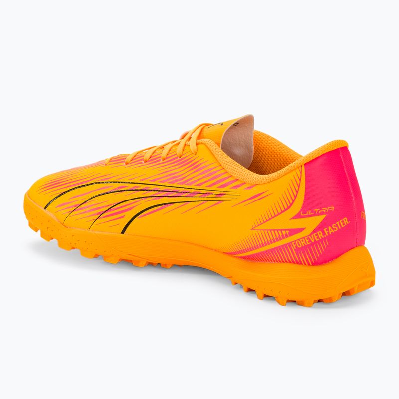 Futbalové kopačky PUMA Ultra Play TT sunset glow/puma black/sun stream 3