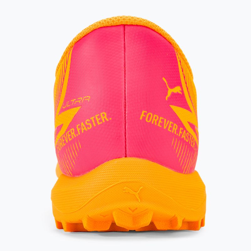 Futbalové kopačky PUMA Ultra Play TT sunset glow/puma black/sun stream 6