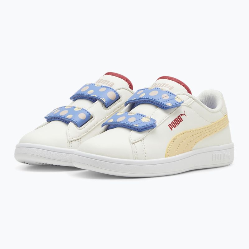 Detská obuv PUMA Smash 3.0 Summer Camp V PS warm white/chamomile/puma white 8