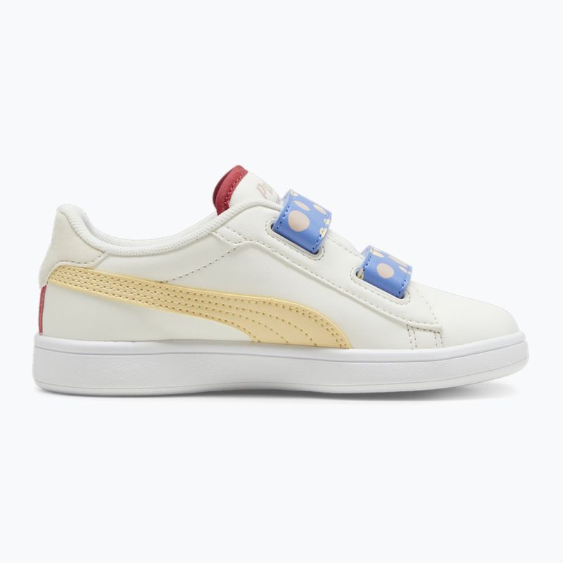 Detská obuv PUMA Smash 3.0 Summer Camp V PS warm white/chamomile/puma white 10