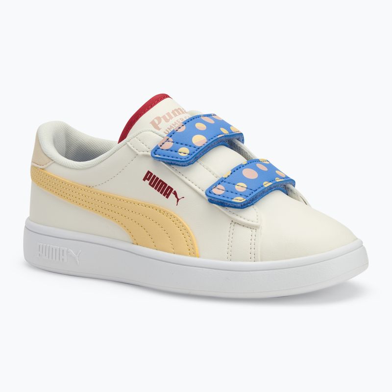 Detská obuv PUMA Smash 3.0 Summer Camp V PS warm white/chamomile/puma white