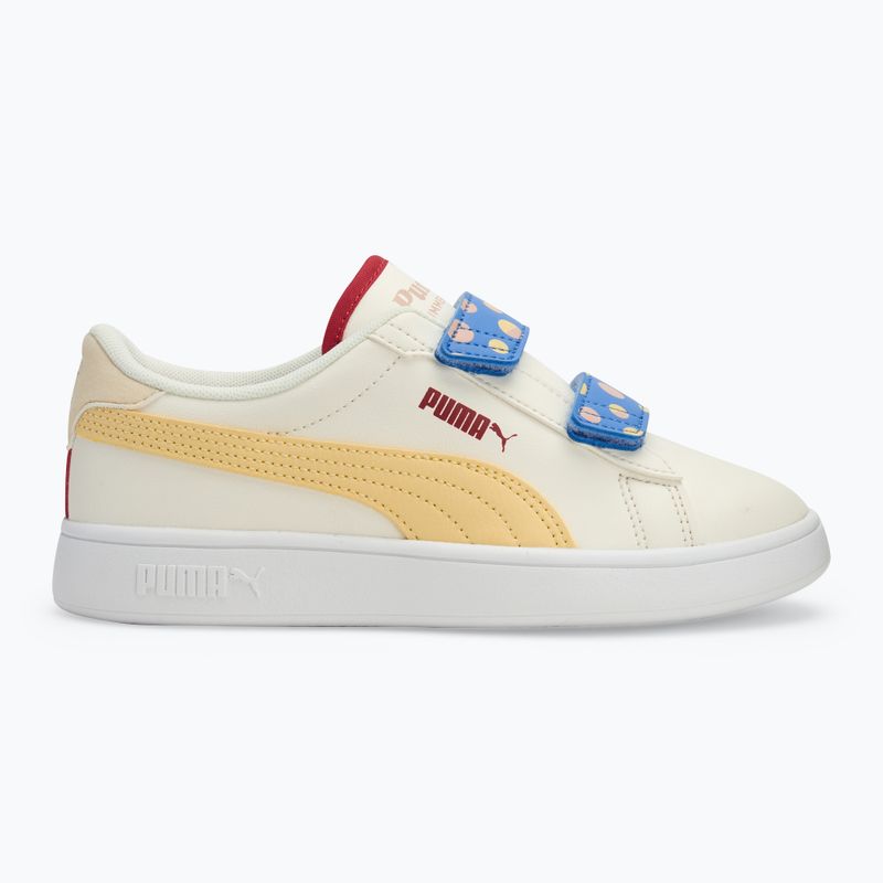 Detská obuv PUMA Smash 3.0 Summer Camp V PS warm white/chamomile/puma white 2