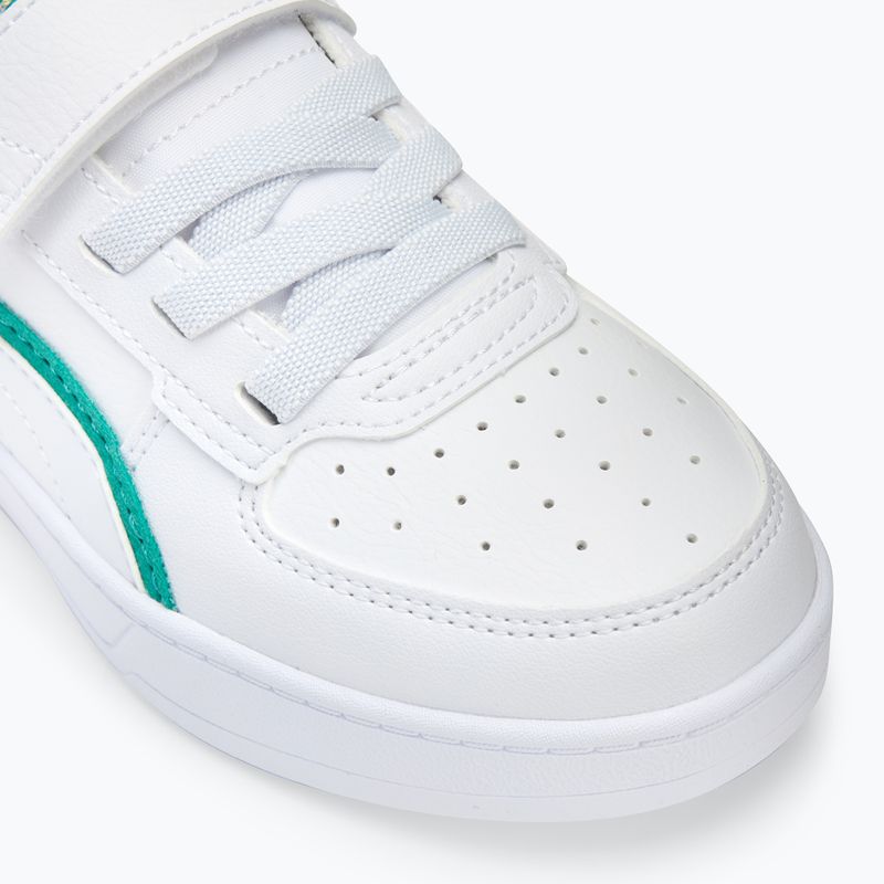 Detská obuv PUMA Caven 2.0 Ready, Set, Better AC+ PS puma white/cobalt glaze/sparkling green 7