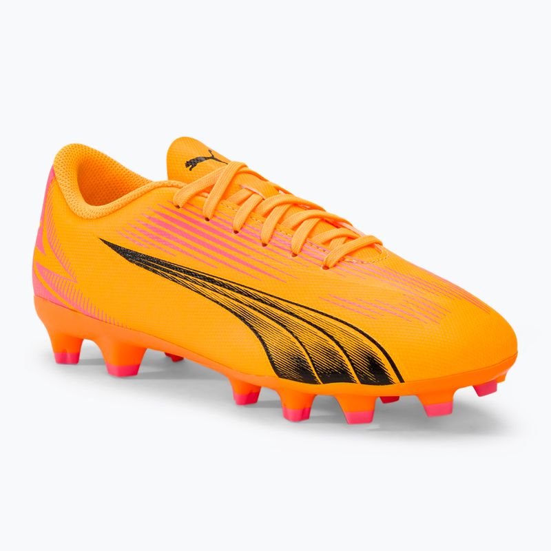 Detské kopačky PUMA Ultra Play FG/AG Jr sunset glow/puma black/sun stream