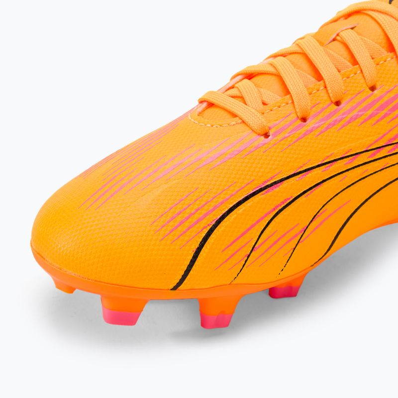 Detské kopačky PUMA Ultra Play FG/AG Jr sunset glow/puma black/sun stream 7