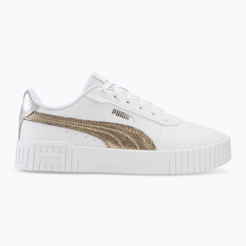 Dámska obuv PUMA Carina 2.0 Metallic Shine puma white/puma gold/puma silver 2