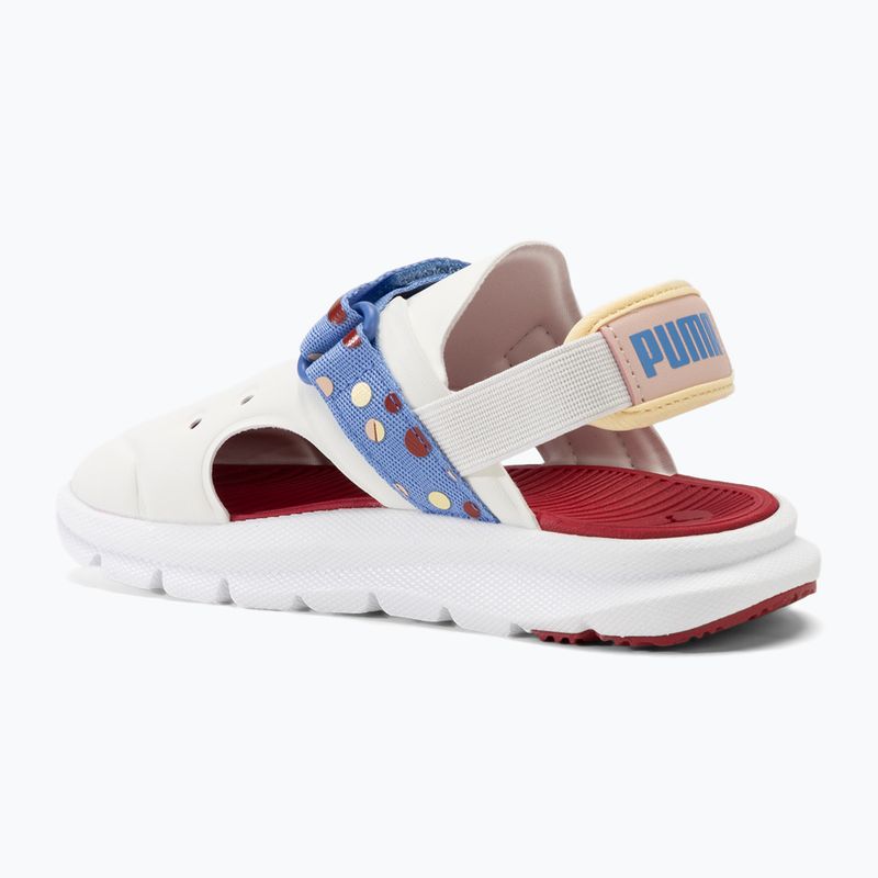 Detské sandále PUMA Evolve Summer Camp AC PS warm white/blue skies/chamomile 3