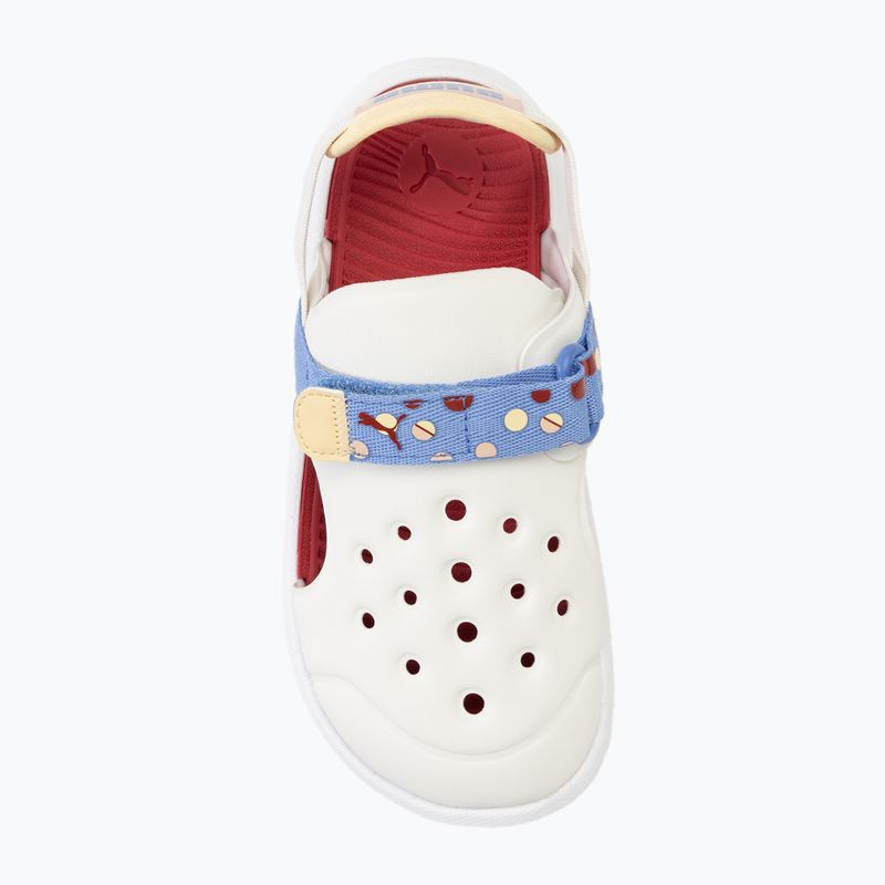 Detské sandále PUMA Evolve Summer Camp AC PS warm white/blue skies/chamomile 5