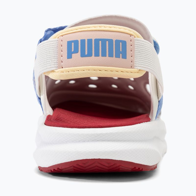 Detské sandále PUMA Evolve Summer Camp AC PS warm white/blue skies/chamomile 6