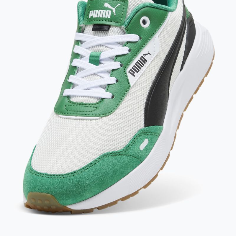 Topánky PUMA Runtamed Plus vapor gray/puma black/archive green/puma white/gum 8