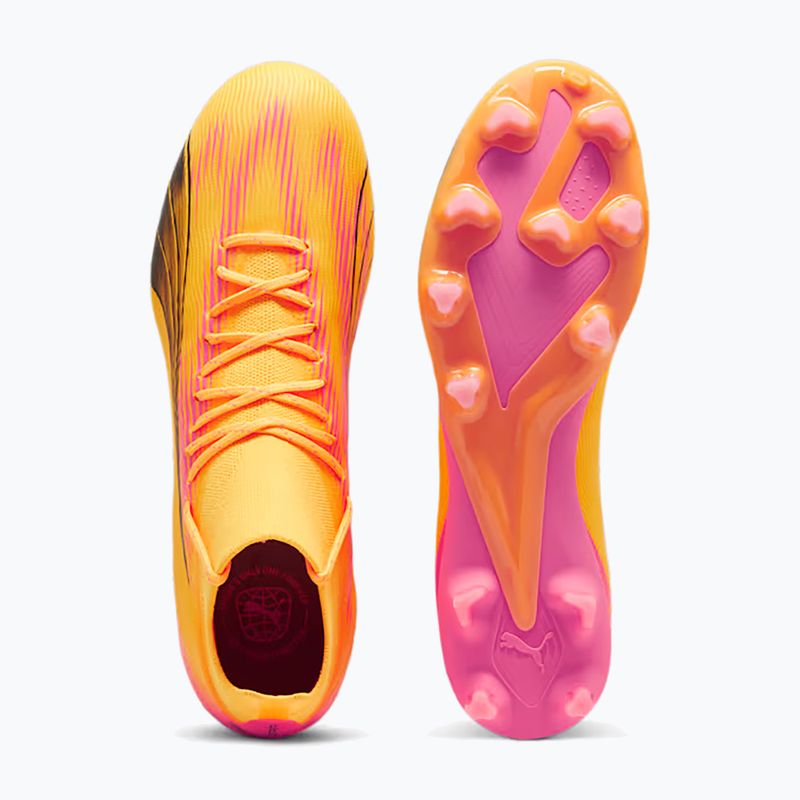 Futbalové kopačky PUMA Ultra Pro FG/AG sunset glow/puma black/sun stream 11