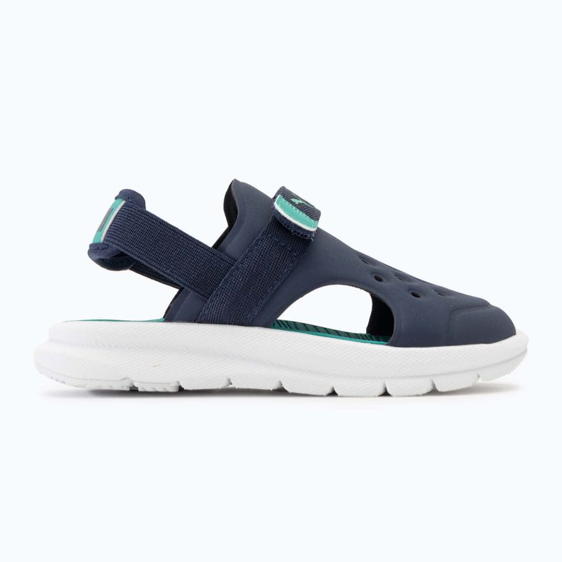 Detské sandále PUMA Evolve AC PS puma navy/sparkling green/puma white 2