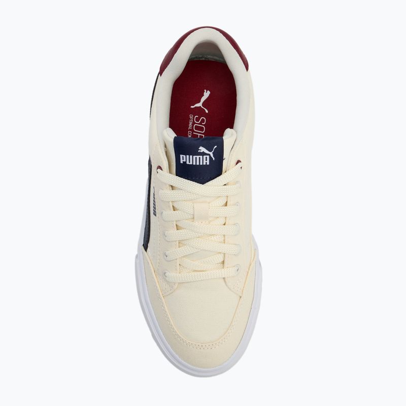 Detská obuv PUMA Court Classic Vulc FS warm white/puma navy/sugared almond 5