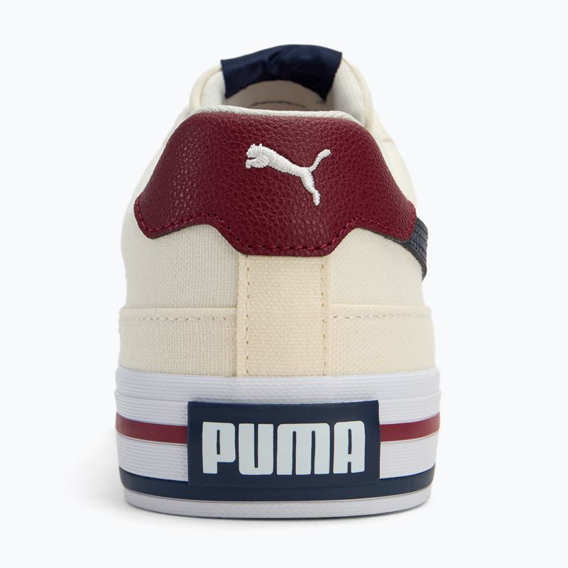 Detská obuv PUMA Court Classic Vulc FS warm white/puma navy/sugared almond 6