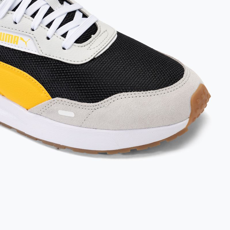 Topánky PUMA Runtamed Plus black/yellow sizzle/feather gray/gray fog/white 7