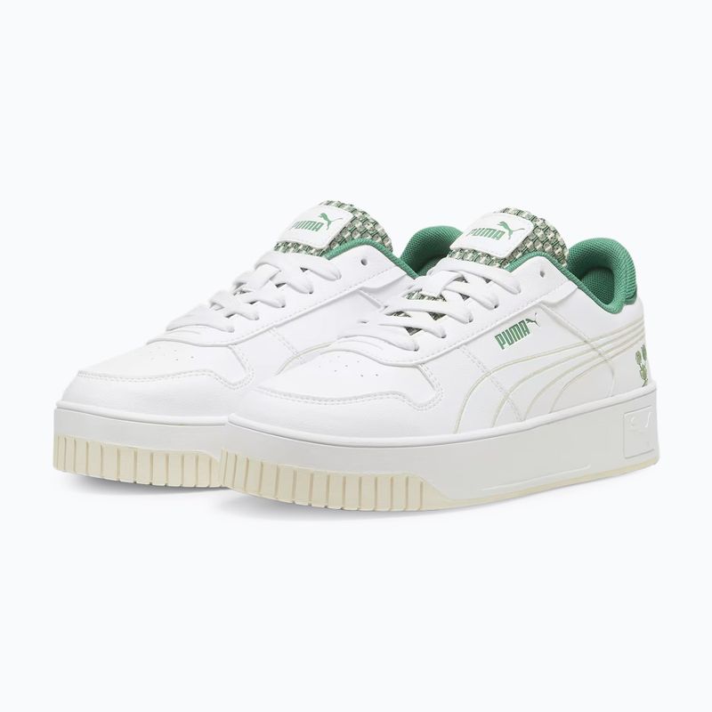 Dámska obuv PUMA Carina Street Blossom puma white/sugared almond/archive green 10