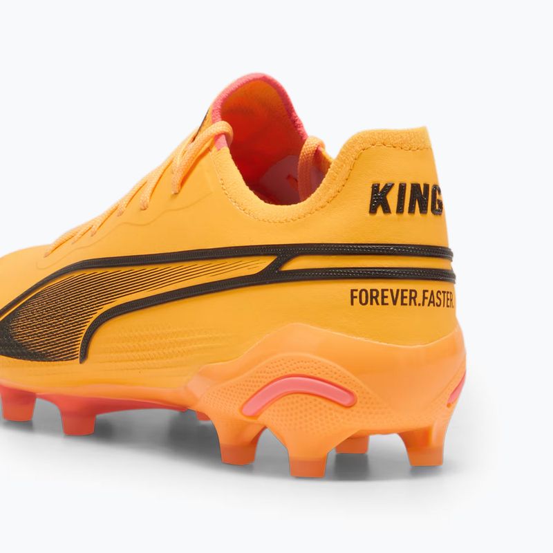 Futbalové kopačky PUMA King Ultimate Fg/Ag sun stream/puma black/sunset glow 13