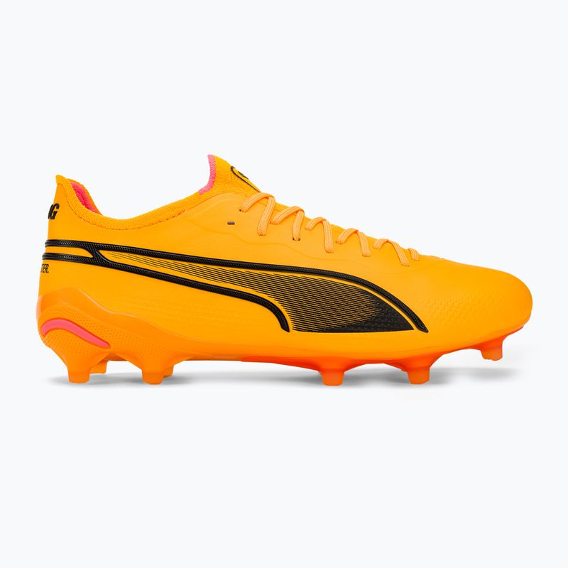 Futbalové kopačky PUMA King Ultimate Fg/Ag sun stream/puma black/sunset glow 2