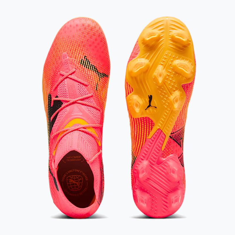 Futbalové kopačky PUMA Future 7 Ultimate FG/AG sunset glow/puma black/sun stream 11