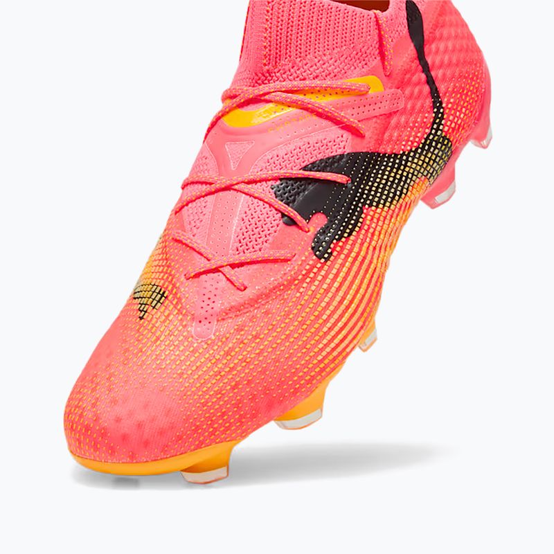 Futbalové kopačky PUMA Future 7 Ultimate FG/AG sunset glow/puma black/sun stream 12