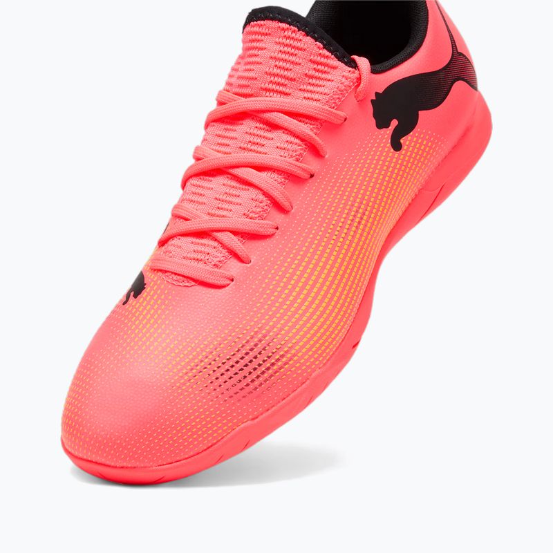 Kopačky PUMA Future 7 Play IT sunset glow/puma black/sun stream 12