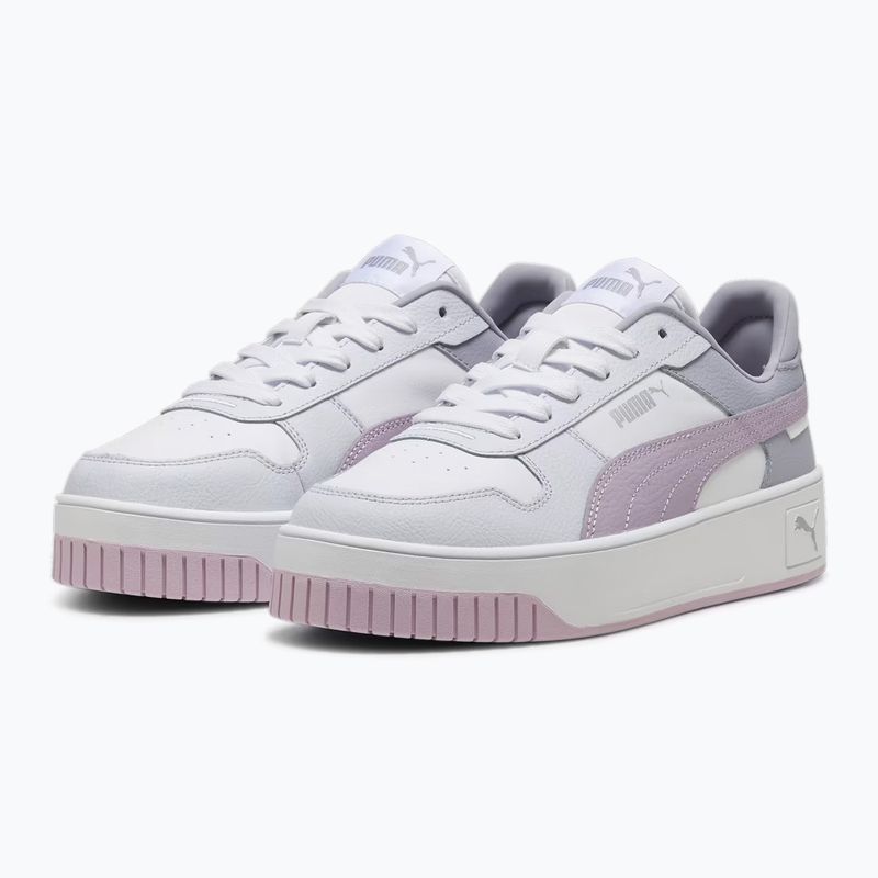 Dámske topánky Puma Carina Street puma white/grape mist/puma silver 3