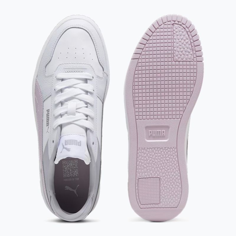 Dámske topánky Puma Carina Street puma white/grape mist/puma silver 4