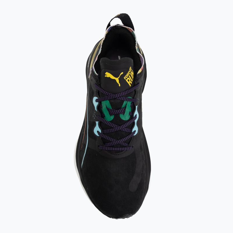 Dámske bežecké topánky Puma ForeverRun Nitro Love Marathon black/green/blue/orange/yellow/white 5