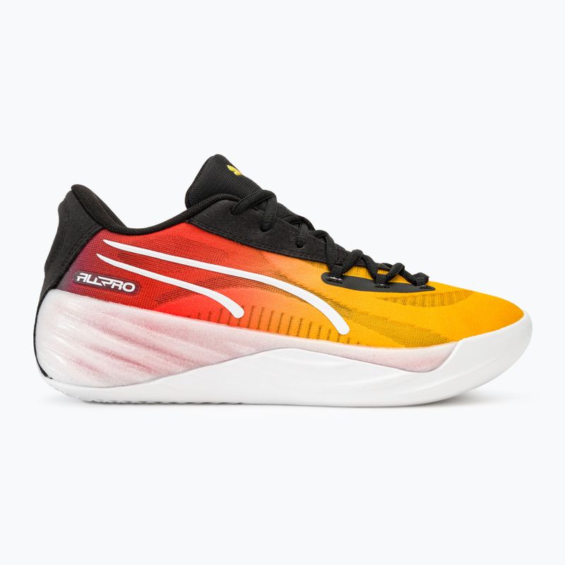 Pánska basketbalová obuv PUMA All-Pro Nitro Showtime yellow sizzle/purple glimmer 2