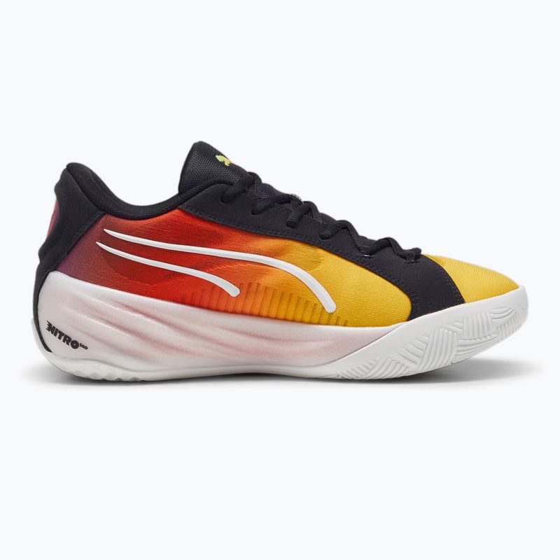 Pánska basketbalová obuv PUMA All-Pro Nitro Showtime yellow sizzle/purple glimmer 8