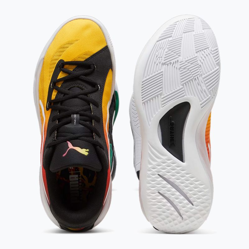 Pánska basketbalová obuv PUMA All-Pro Nitro Showtime yellow sizzle/purple glimmer 12