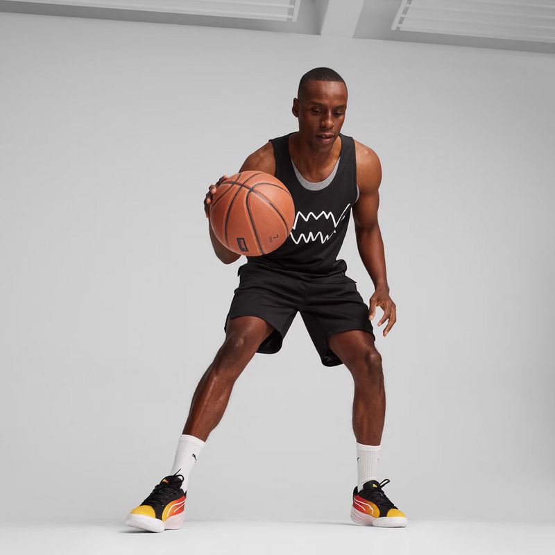 Pánska basketbalová obuv PUMA All-Pro Nitro Showtime yellow sizzle/purple glimmer 14