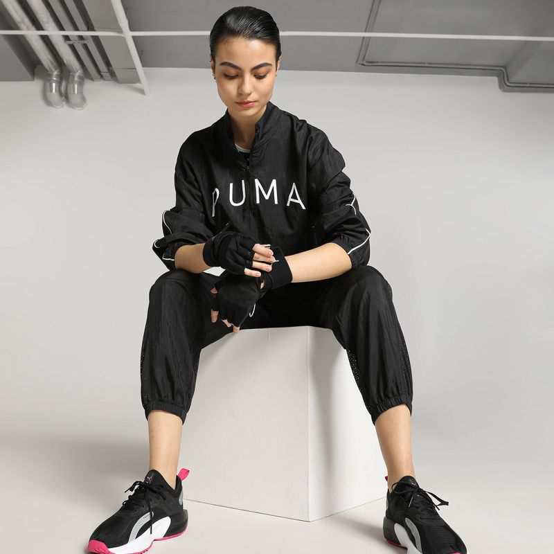 Dámska tréningová bunda PUMA Fit Move Woven puma black 8