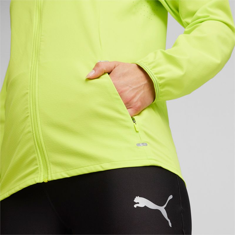 Dámska bežecká bunda PUMA Run Elite Ultraweave lime pow 7