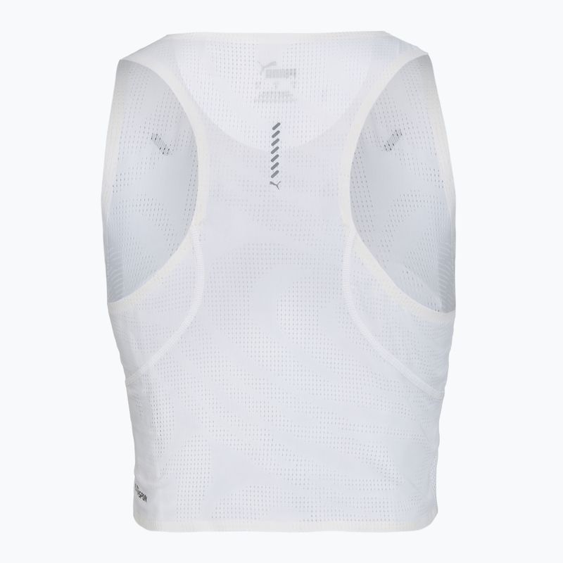 Tréningové tielko PUMA Run Ultraspun Crop white 2
