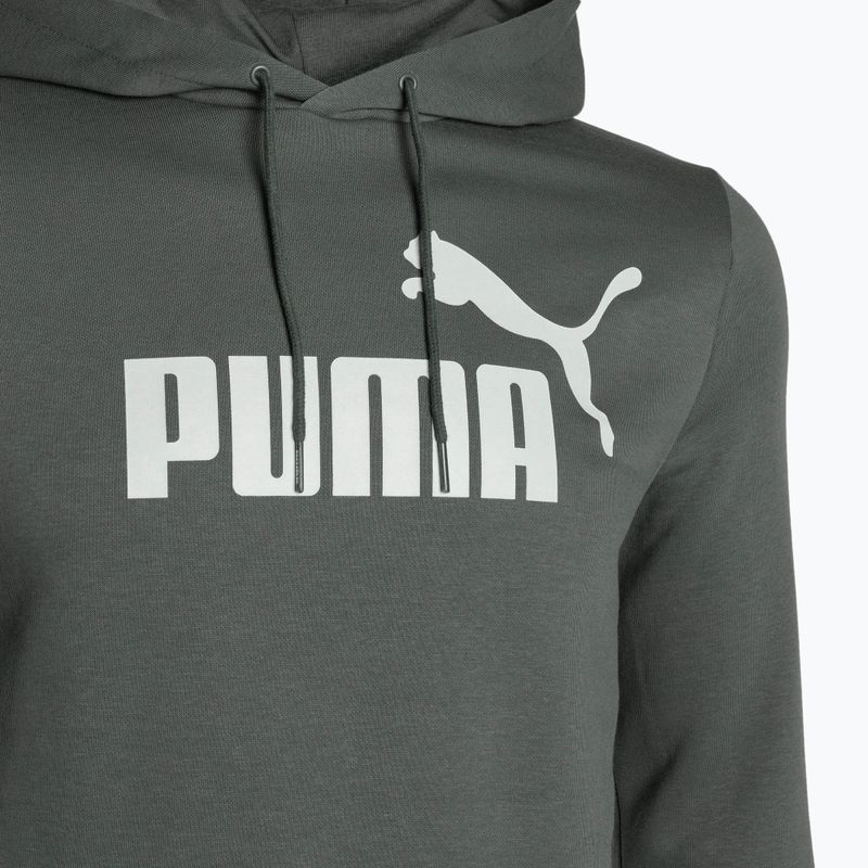 Pánska mikina PUMA Essentials Big Logo Hoodie FL mineral gray 7