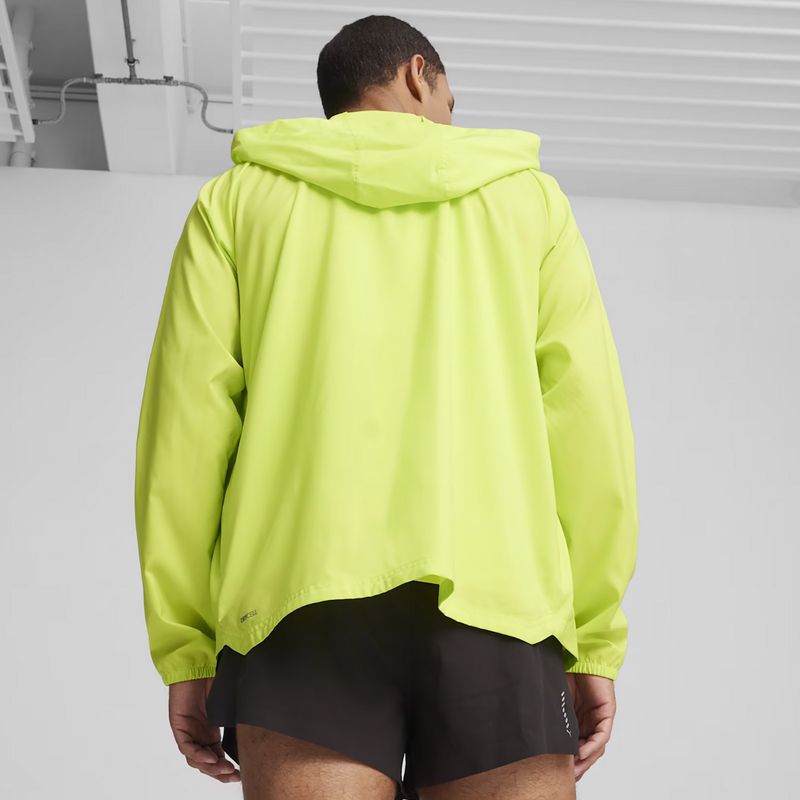 Pánska bežecká bunda PUMA Run Favoriteoven Hooded green 7