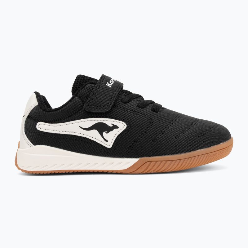 Detské topánky KangaROOS K5-Drib EV jet black/white 2